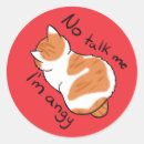 Search for angry cat stickers Mad