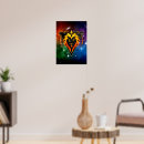 Search for leo zodiac posters Lion