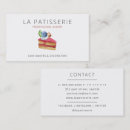 Search for cheesecake business cards Modern
