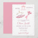 Search for tutu baby shower invitations A little ballerina