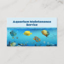 Search for aquarium business cards Maintenance