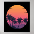 Search for 80s beach posters Palm trees