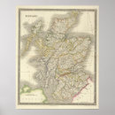 Search for scotland map posters Colour