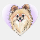 Search for pom pom stickers Pomeranian