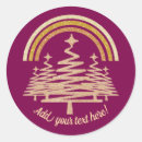 Search for rainbow tree stickers Winter