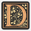 Search for vintage letter stickers Unique