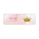Search for royal baby shower return address labels Crown