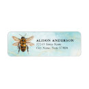 Search for bees return address labels Insect
