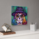 Search for sugar skull clocks Floral