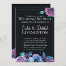 Search for blue and lavender wedding invitations Purple