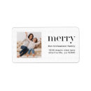 Search for family photo return address labels Simple