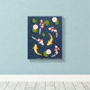 Search for koi fish pond canvas prints Asian