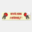 Search for moon bumper stickers Humour