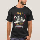 Search for vintage 1963 tshirts Classic