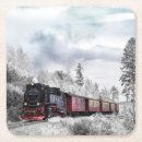 Search for winter snow scene coasters Vintage