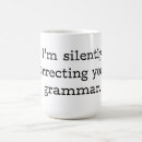 Search for linguistic mugs Grammar