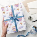 Search for hot air balloon wrapping paper Clouds