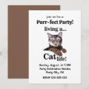 Search for meow invitations Purrfect