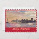 Search for chicago skyline christmas cards Modern