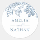 Search for blue vintage stickers Floral