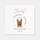 Search for german shepherd napkins Cocktail
