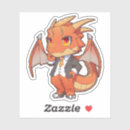 Search for orange dragon stickers Cute