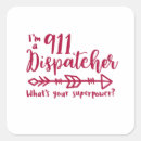 Search for 911 dispatcher stickers Police