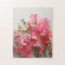 Search for romantic puzzles Pink flowers