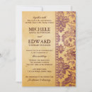 Search for lavender and cream wedding invitations Vintage