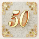 Search for 50th anniversary coasters Gold