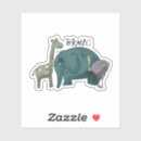 Search for zombie vinyl stickers Creepy