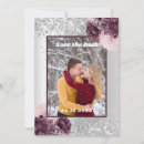 Search for maroon and silver invitations Pink