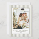 Search for striped christmas cards Greenery