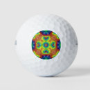 Search for tie dye golf balls Psychedelic
