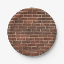Search for brick paper plates Red