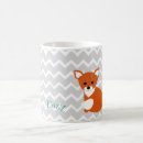 Search for cute cartoon fox mugs Foxy