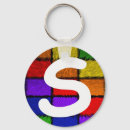 Search for s initial key rings Blue