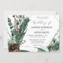 Search for pine cones wedding invitations Modern