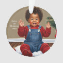 Search for african american baby christmas tree decorations 1st