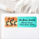 Search for southwest return address labels Turquoise