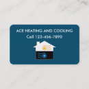 Search for heating business cards Contractor