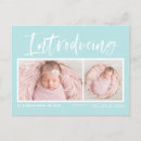 Search for elegant birth announcement cards Photo collage