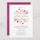 Search for watercolor flowers bridal shower invitations Summer