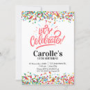 Search for lets celebrate birthday invitations Simple