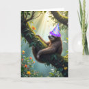 Search for funny sloth birthday cards Wildlife
