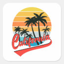 Search for california sunset stickers Retro