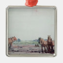 Search for ploughing christmas tree decorations Horse