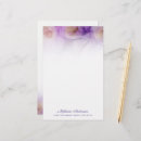 Search for purple stationery paper Floral
