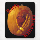Search for pumpkin carving mousepads Carved