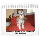 Search for miniature calendars Schnauzer